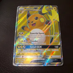 Pokemon Raichu GX SM90 Holo NM - Image 1