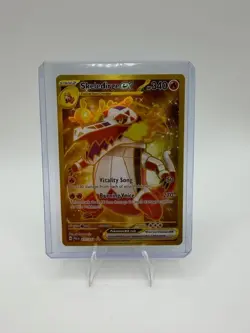 Pokemon Skeledirge EX TCG Holo Hyper Rare Card Paldea Evolved 272/193 - Image 1