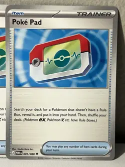 4x Poke Pad 081/088 Me03: Perfect Order POR Playset Pokemon TCG - Image 2