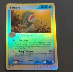 Lombre Pokemon EX Sandstorm 46/100 Uncommon Stage 1 70HP Reverse Holo English - Image 1