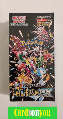 Pokemon 2023 ° Shiny Treasure EX SV4A ° Display scelle japonais ° 10 Boosters - Image 1