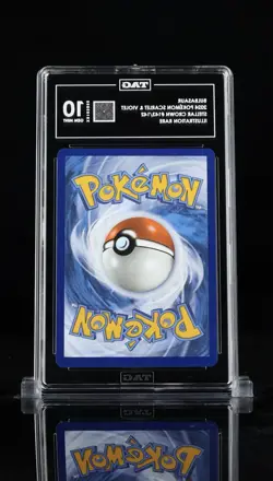 Pokemon TCG Stellar Crown Bulbasaur Holo Rare Card 143/142 IR TAG Gem Mint 10 - Image 2