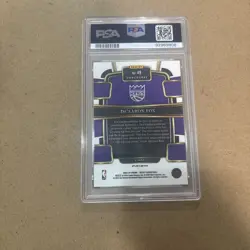 2023-24 Panini Select - Concourse De'Aaron Fox #49 Elephant Prizm PSA 9!!! - Image 2