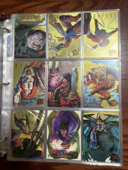 1995 Fleer Ultra X-men Hunters And Stalkers Complete Set Of 9 Lot 4 - Image 1