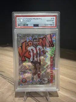 Lys Mousset Kaboom PSA 10 Prizm 2020-21 Sheffield United SSP - Image 1