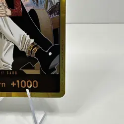 DON!! Card Dracule Mihawk Gold One Piece OP14 The Azure Sea's Seven NM - Image 4