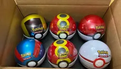 Pokemon Costco 6 pack Poke Ball Set - NEW Factory Sealed - Image 1