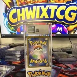 Pokemon TCG Snivy SV11B: Black Bolt Art Rare Holo Japanese 087/086 2025 CGC 9.5 - Image 2