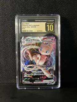 2021 Pokemon Japanese Fusion Arts Mew 40/100 — CGC 10 - Image 1