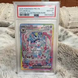 Pokemon Sylveon ex Special Illustration Rare 156/131 Prismatic Evol… - Image 1