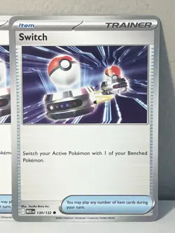 4x Switch - 130/132 - ME01: Mega Evolution (MEG) Pokemon Playset x4 - Image 2