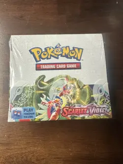 Pokemon Scarlet Violet base set Booster Box Factory New Sealed English - Image 1
