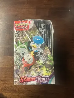 Pokemon Scarlet Violet base set Booster Box Factory New Sealed English - Image 4