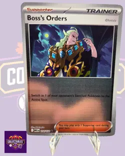 Boss's Orders [Ghetsis] 114/132 Me01: Mega Evolution Reverse Holo Pokemon TCG NM - Image 1