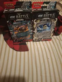 Set of 2 - 1 of Each - Melmetal and Houndoom ex Battle Deck Pokemon TCG Sealed - Image 3