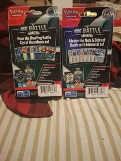 Set of 2 - 1 of Each - Melmetal and Houndoom ex Battle Deck Pokemon TCG Sealed - Image 4