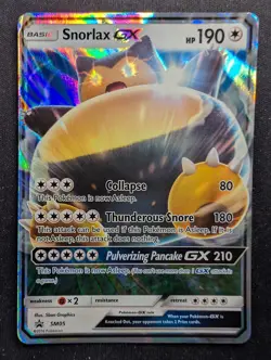 Snorlax GX - SM05 Black Star Promo (Pokemon) - Image 1