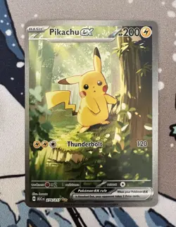 Pikachu EX 276/217 - Pokemon TCG - Ascended Heroes - SIR - Mint Pack Fresh - Image 2