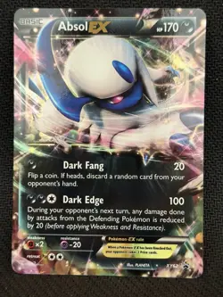 Absol Ex XY62 Pokemon XY Promos Ultra Rare Holo MP - Image 1