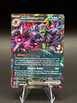 Marnie's Grimmsnarl ex 136/182 Double Rare Destined Rivals Pokemon Holo NM/M - Image 1