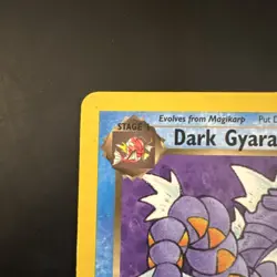 Pokemon TCG Wizards Dark Gyarados Team Rocket 25/82 Rare 70 HP Stage 1 2000 - Image 3