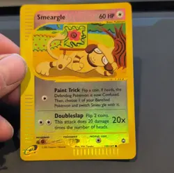 Smeargle Pokemon TCG Aquapolis 109/147 Common Reverse Holo 60HP Basic English - Image 1