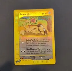 Smeargle Pokemon TCG Aquapolis 109/147 Common Reverse Holo 60HP Basic English - Image 2