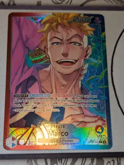 Marco OP08-002 Alt Art Leader Two Legends One Piece TCG Near Mint Whitebeard NM - Image 1