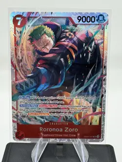 One Piece Roronoa Zoro EB04-007 SR ENGLISH OP15 - Image 2