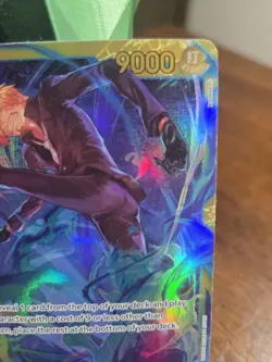 Sanji OP06-119 Wings of the Captain Secret Rare Foil 9000 CCG NM - Image 3