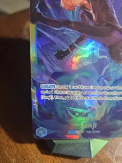 Sanji OP06-119 Wings of the Captain Secret Rare Foil 9000 CCG NM - Image 4