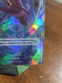 Sanji OP06-119 Wings of the Captain Secret Rare Foil 9000 CCG NM - Image 5