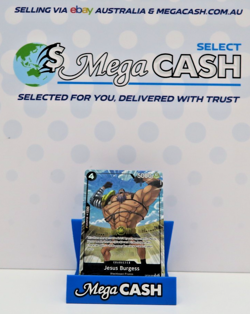 Jesus Burgess OP09-086 Alt Art Rare - One Piece Card The Best Vol.2 - Image 1
