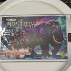 Wild Card 2025 Pro-Look Dino-Might Painted Mammoth Terrell Davis One of One - Image 1