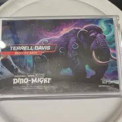 Wild Card 2025 Pro-Look Dino-Might Painted Mammoth Terrell Davis One of One - Image 2