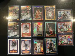 2025 Topps Chrome McDonald’s All-American /XX & Auto Mixed Lot (15 Cards) - Image 1