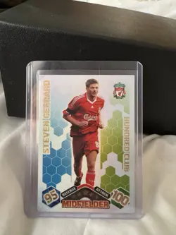 2009-10 Topps Match Attax English Premier League - Hundred Club Steven Gerrard - Image 1
