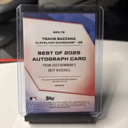 2025 Bowman's Best Best of 2025 Autographs Travis Bazzana #B25-TB Refractor (RC) - Image 2