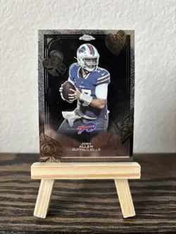 Josh Allen Fortune 15 Topps Chrome 2025 Insert Buffalo Bills - Image 1