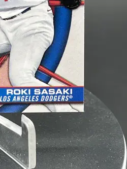 Shohei Ohtani / Roki Sasaki 2025 Topps Series 2 #DD-15 - Dynamic Duals - Dodgers - Image 5