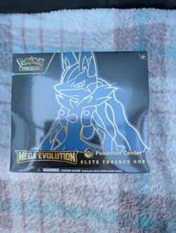 Pokemon Center TCG: Mega Evolutions Lucario Elite Trainer Box (ETB) - SEALED - Image 1