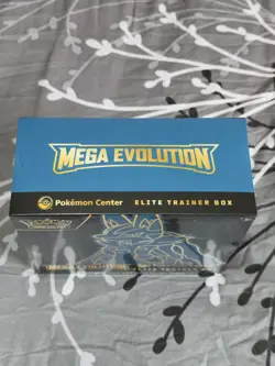Mega Evolutions Lucario Pokemon Center Elite Trainer Box ETB New Sealed - Image 3