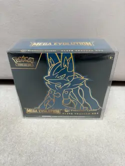 Mega Evolutions Lucario Pokemon Center Elite Trainer Box ETB New Sealed - Image 1