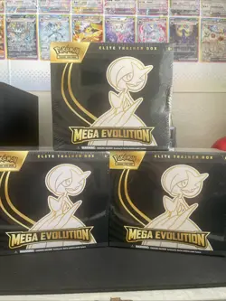 Pokemon Mega Evolutions Gardevior Elite Trainer Box (Sealed/New In Box) ETB (x3) - Image 1