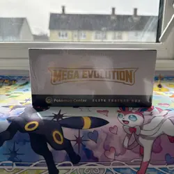 Sealed Pokemon Center exclusive mega evolutions elite trainer box ETB - Image 3