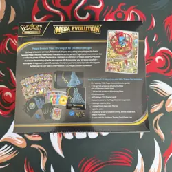 Pokemon Center TCG: Mega Evolutions Lucario Elite Trainer Box (ETB) - SEALED - Image 3