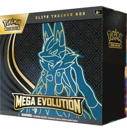Pokemon TCG Mega Evolutions Lucario Elite Trainer Box ETB Factory Sealed - Image 1