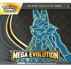 Pokemon TCG Mega Evolutions Lucario Elite Trainer Box ETB Factory Sealed - Image 2