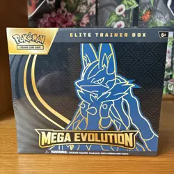 Pokemon TCG Mega Evolutions Lucario Elite Trainer Box ETB New Sealed - Image 1