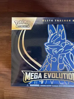 Pokemon TCG Mega Evolutions Lucario Elite Trainer Box ETB New Sealed - Image 2